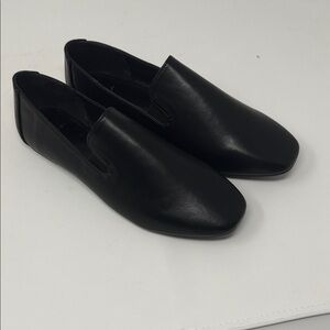 HALSTON Classic Black Women  Loafers